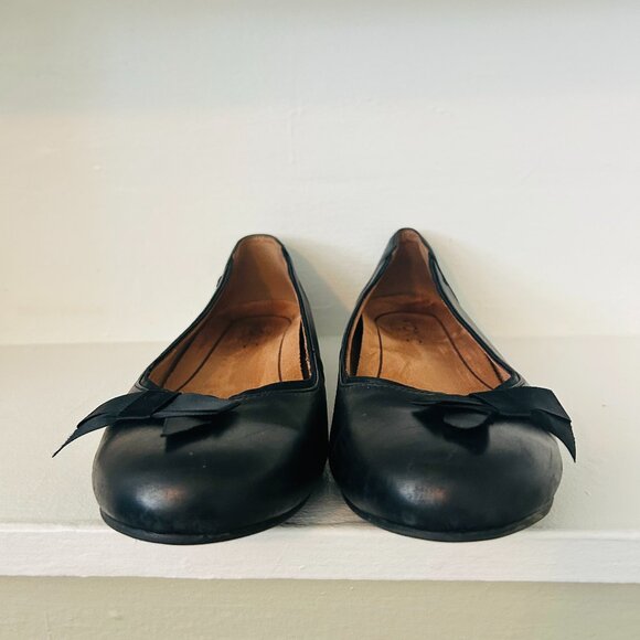 Vionic Spark Martha Flats Womens Size 8.5 Black Flat Bow Shoes Comfortable - Picture 2 of 7